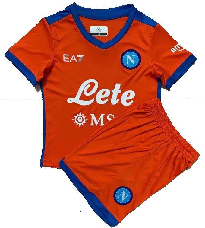 Kit infantil III Napoli 2021 2022 EA7 oficial 